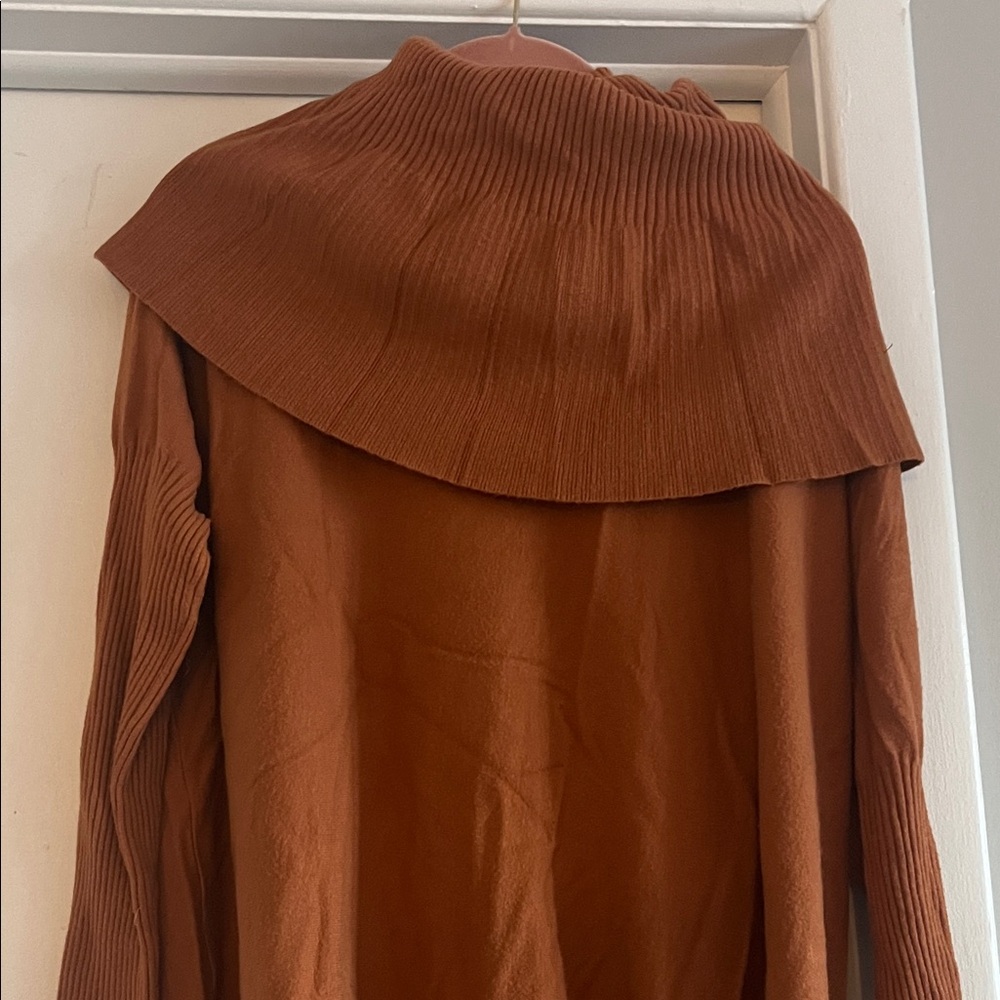 Elegant Brown Women's Sweater